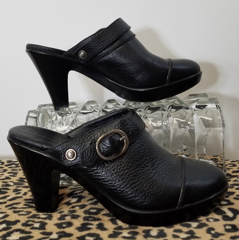 EUROstep Shoes Mules Megan Black 7.5